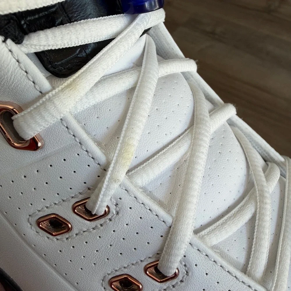 Air Jordan 17+ Retro Copper White Black Men Basketball Shoes 832816-122 Size 13